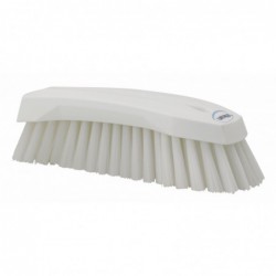 Brosse à main L Vikan, 200 mm, Dur, Blanc - ref:38905