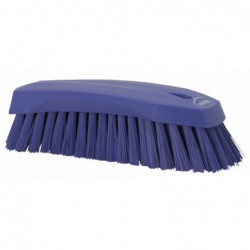 Brosse à main L Vikan, 200 mm, Dur, Violet - ref:38908