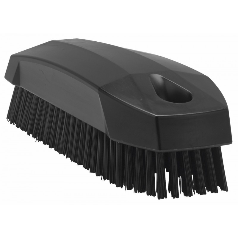 Brosse à main S / Brosse à ongles  Vikan, 130 mm, Dur, Noir - ref:64409