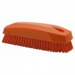 Brosse à main S / Brosse à ongles  Vikan, 130 mm, Dur, Orange - ref:64407