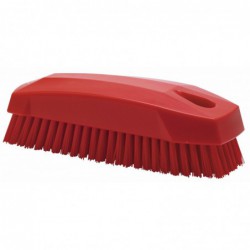 Brosse à main S / Brosse à ongles  Vikan, 130 mm, Dur, Rouge - ref:64404