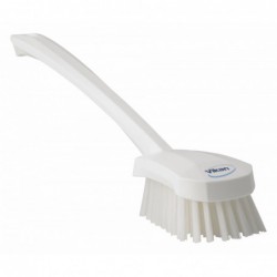 Brosse à main, manche long Vikan, 415 mm, Dur - ref:41865