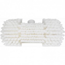 Brosse à passage d'eau, Angle Réglable Vikan, 240 mm, Souple/fleuré, Blanc - ref:70675