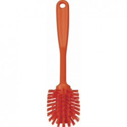 Brosse à vaisselle Vikan, 280 mm, Medium, Orange - ref:42377