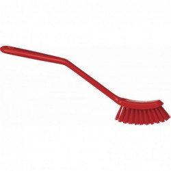 Brosse à vaisselle Vikan, 290 mm, Medium, Rouge - ref:42874