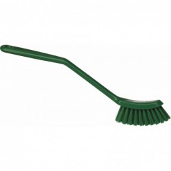 Brosse à vaisselle Vikan, 290 mm, Medium, Vert - ref:42872