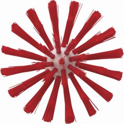 Brosse cylindrique Vikan, Ø103 mm, Medium, Rouge - ref:53801034