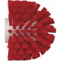 Brosse cylindrique Vikan, Ø175 mm, Medium, Rouge - ref:53801754