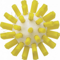 Brosse cylindrique Vikan, Ø50 mm, Dur, Jaune - ref:5380506