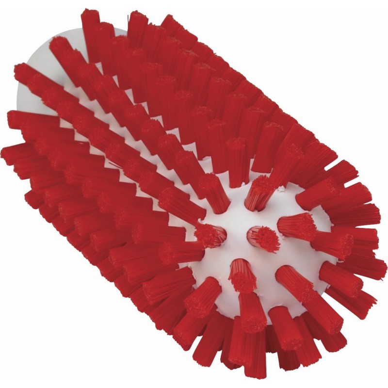 Brosse cylindrique Vikan, Ø50 mm, Dur, Rouge - ref:5380504