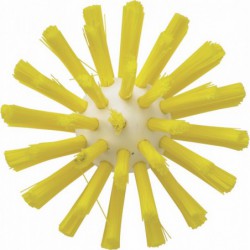 Brosse cylindrique Vikan, Ø77 mm, Medium, Jaune - ref:5380776