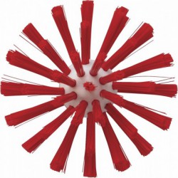 Brosse cylindrique Vikan, Ø90 mm, Medium, Rouge - ref:5380904