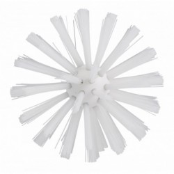 Brosse cylindrique, avec manche moulé Vikan, Ø90 mm, Medium/dur, Blanc - ref:5381905