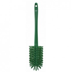 Brosse cylindrique, avec manche moulé Vikan, Ø90 mm, Medium/dur, Vert - ref:5381902