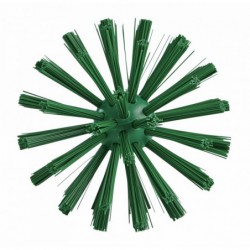 Brosse cylindrique, avec manche moulé Vikan, Ø90 mm, Medium/dur, Vert - ref:5381902