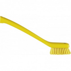 Brosse de Nettoyage Fine à Manche Long Vikan, 420 mm, Dur, Jaune - ref:41856