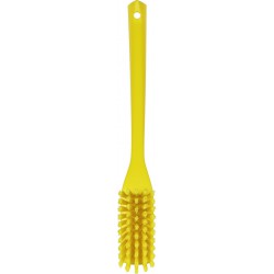 Brosse de Nettoyage Fine à Manche Long Vikan, 420 mm, Dur, Jaune - ref:41856