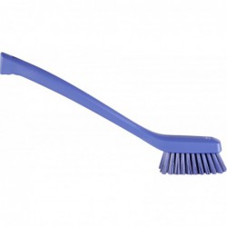 Brosse de Nettoyage Fine à Manche Long Vikan, 420 mm, Dur, Violet - ref:41858