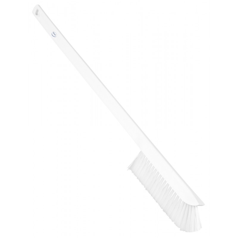 Brosse de Nettoyage avec manche Fibres Mi-Dure 275 x 70 mm Blanc