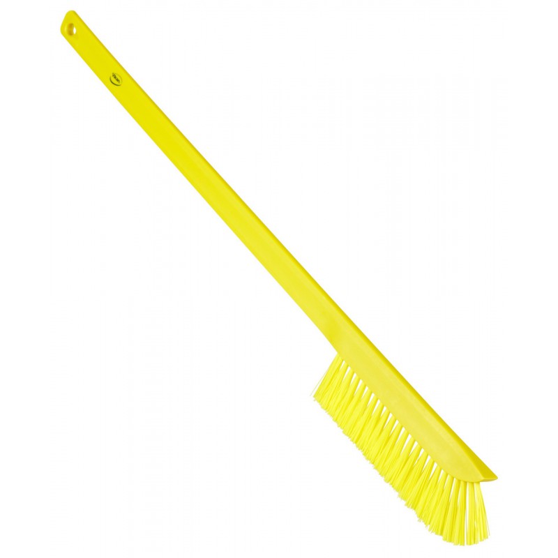 Brosse de Nettoyage Ultra Fine à Manche Long Vikan, 600 mm, Medium, Jaune  41976