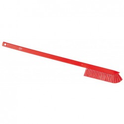 Brosse de Nettoyage Ultra Fine à Manche Long Vikan, 600 mm, Medium, Rouge - ref:41974