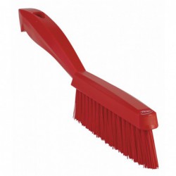 Brosse Fine à Manche Court Vikan, 300 mm, Très dur, Rouge - ref:41954