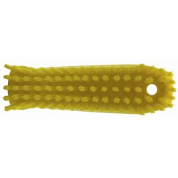 Brosse papillon à main M Vikan, 165 mm, Medium, Jaune - ref:35876