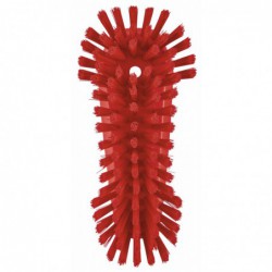 Brosse papillon à main XL Vikan, 240 mm, Très dur, Rouge - ref:38924