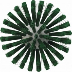 Brosse ronde à pas de vis Vikan, Ø135 mm, Medium, Vert - ref:70352