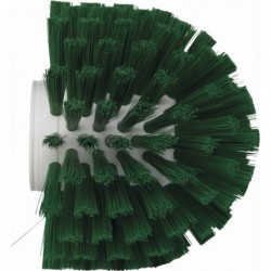 Brosse ronde à pas de vis Vikan, Ø135 mm, Medium, Vert - ref:70352