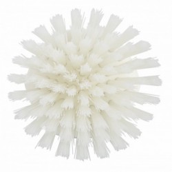 Brosse ronde soleil Vikan, Ø110 mm, Dur, Blanc - ref:38855