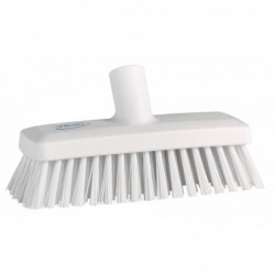 Brosse Sol/Mur compacte Vikan, 225 mm, Dur, Blanc - ref:70425