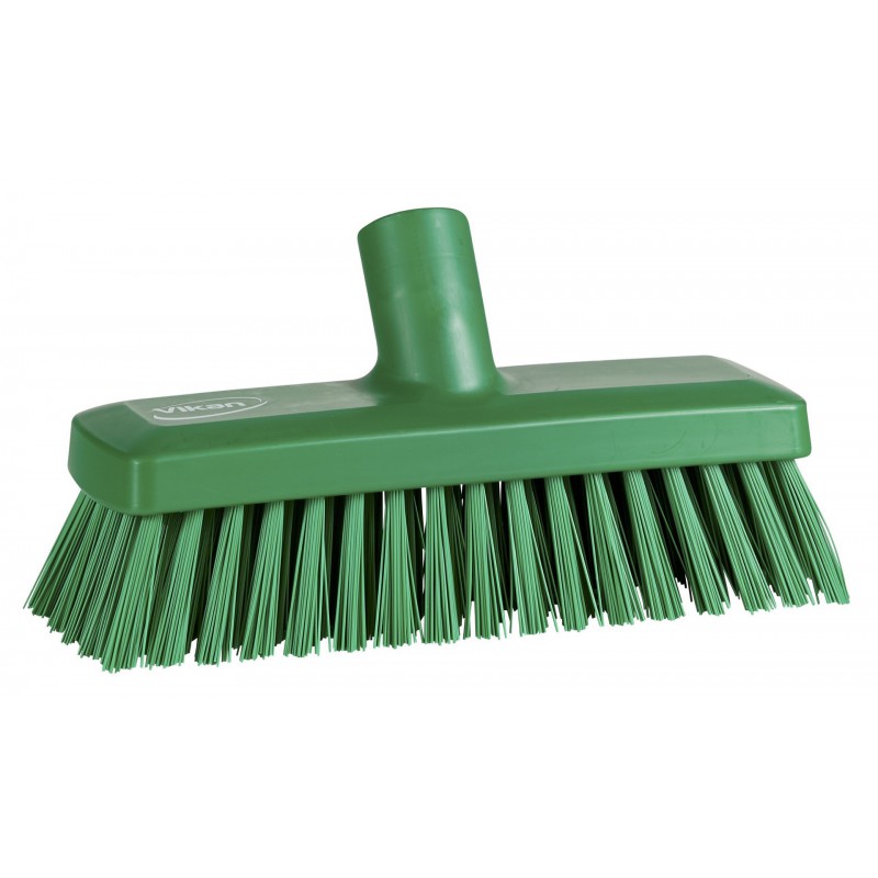 Brosse Sol/Mur compacte Vikan, 225 mm, Dur, Vert - ref:70422