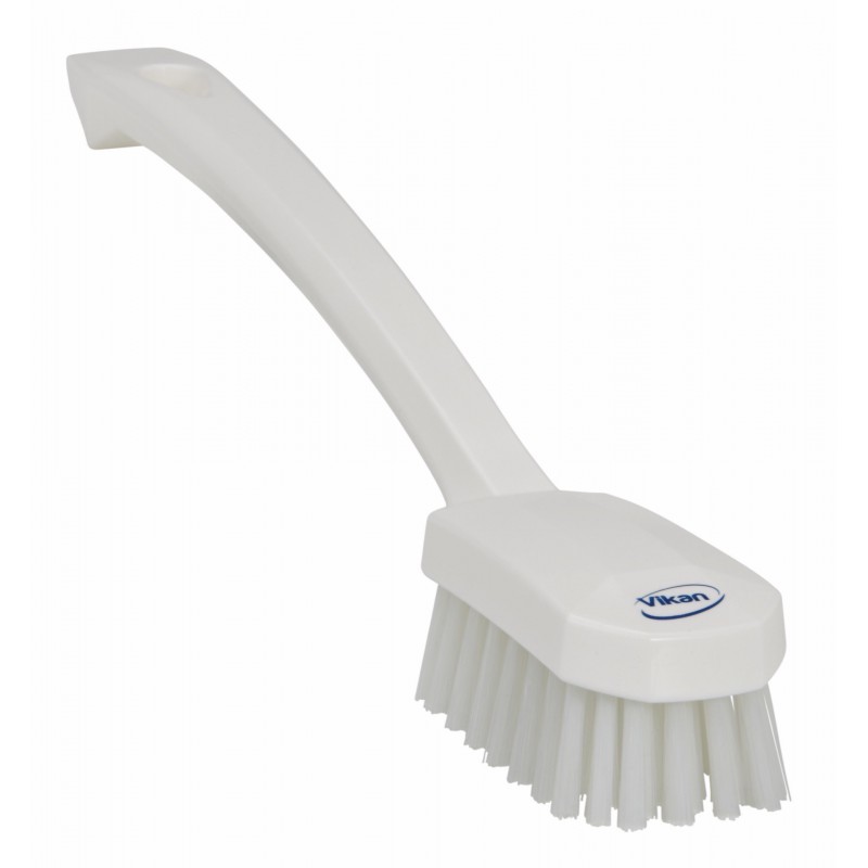 Vikan 41853 Brosse de Nettoyage Fine à Manche Long 420 mm Dur Bleu