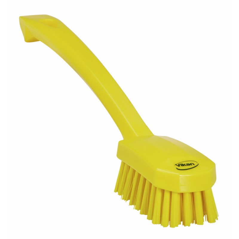 Brosse Utilitaire Vikan, 260 mm, Medium, Jaune - ref:30886