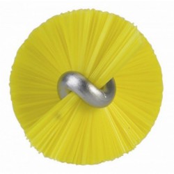 Ecouvillon Vikan, Ø20 mm, 500 mm, Medium, Jaune - ref:53766