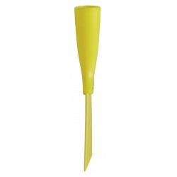 Grattoir nylon à pas-de-vis Vikan, 100 mm, Jaune - ref:40126