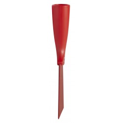 Grattoir nylon à pas-de-vis Vikan, 100 mm, Rouge - ref:40124