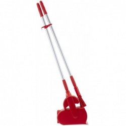 !!! FIN DE STOCK !!! Kit pelle balai Vikan, 370 mm, Rouge - ref:56614