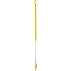 Manche aluminium Vikan, Ø31 mm, 1310 mm, Jaune - ref:29356