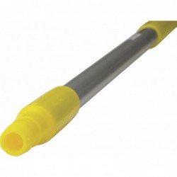 Manche aluminium Vikan, Ø31 mm, 1310 mm, Jaune - ref:29356