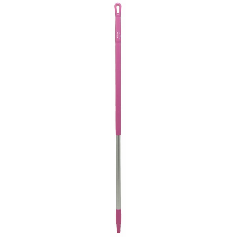 Manche aluminium Vikan, Ø31 mm, 1310 mm, Rose - ref:29351