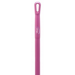 Manche aluminium Vikan, Ø31 mm, 1310 mm, Rose - ref:29351