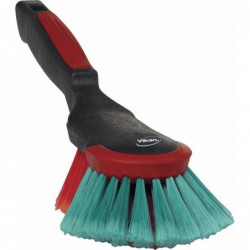 Brosse à main ergonomique Vikan, 320 mm, Souple/fleuré - ref:524652