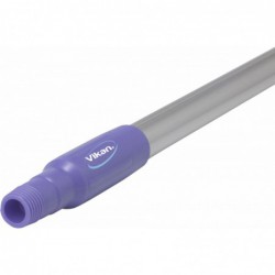 Manche aluminium Vikan, Ø31 mm, 1310 mm, Violet - ref:29358