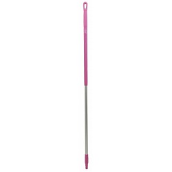 Manche aluminium Vikan, Ø31 mm, 1510 mm, Rose - ref:29371