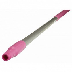 Manche aluminium Vikan, Ø31 mm, 1510 mm, Rose - ref:29371