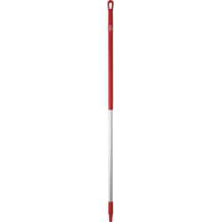 Manche aluminium Vikan, Ø31 mm, 1510 mm, Rouge - ref:29374