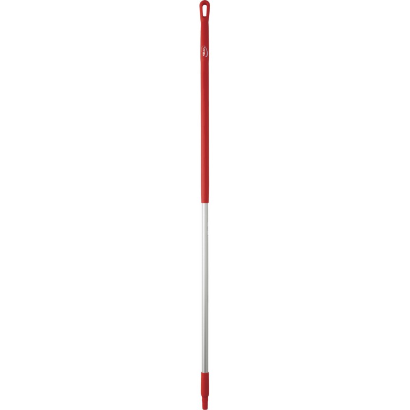 Manche aluminium Vikan, Ø31 mm, 1510 mm, Rouge - ref:29374