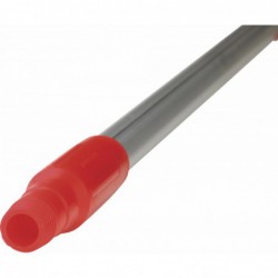 Manche aluminium Vikan, Ø31 mm, 1510 mm, Rouge - ref:29374